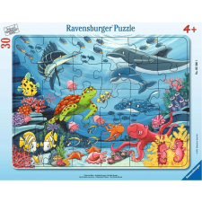  Ravensburger tenger mélyén puzzle, 30 darabos puzzle, kirakós