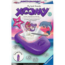 Ravensburger Xoomy Midi My Best Friend LED rajzasztal 30db sablonnal - Lila (23697) kreatív és készségfejlesztő