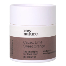 Raw Nature száraz sampon sötét hajra, száraz sampon sötét hajra, 28 g sampon