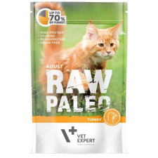 Raw Paleo VETEXPERT RAW PALEO Adult turkey 100 g nedves pulykatáp macskaeledel