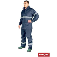 RAW-POL Costum impermeabil reflectorizant, Top Defender, bleumarin, marimea M
