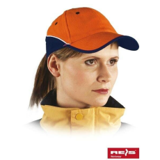 RAW-POL CZTOP védősapka 57-61 cm unisex Kék és narancs