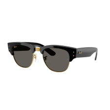 Ray-Ban RB0316S 6826J5 MEGA CLUBMASTER Black On Gold Dark Grey napszemüveg napszemüveg