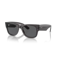 Ray-Ban RB0840S 1406B1 MEGA WAYFARER TRANSPARENT BLACK DARK GREY napszemüveg