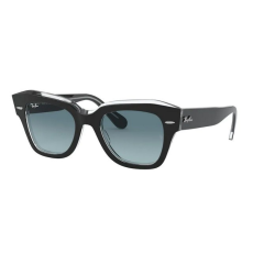 Ray-Ban RB2186 12943M STATE STREET BLACK ON TRANSPARENT BLUE GRADIENT GREY napszemüveg