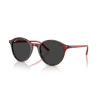 Ray-Ban RB2230 141948 BERNARD TRANSPARENT SHADE FANTASY RED POLARIZED BLACK napszemüveg