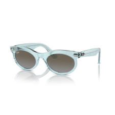 Ray-Ban RB2242 138596 WAYFARER OVAL PHOTO WAVES AZURE BLUE/BROWN GRADIENT napszemüveg napszemüveg
