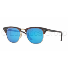 Ray-Ban RB3016 114517 CLUBMASTER SAND HAVANA/GOLD GREY MIRROR BLUE napszemüveg napszemüveg