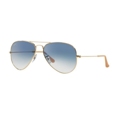 Ray-Ban RB3025 001/3F AVIATOR GOLD CRYSTAL GRADIENT LIGHT BLUE napszemüveg