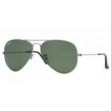 Ray-Ban RB3025 004/58 AVIATOR GUNMETAL CRYSTAL GREEN POLARIZED napszemüveg napszemüveg