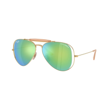 Ray-Ban RB3029M 001/8N Arista Gold Green Mirror Green napszemüveg napszemüveg