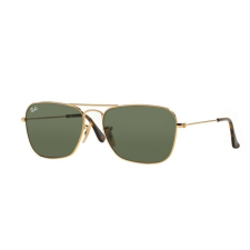 Ray-Ban RB3136 181 CARAVAN GOLD DARK GREEN napszemüveg napszemüveg
