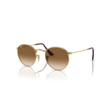 Ray-Ban RB3447 001/51 ROUND METAL GOLD CLEAR GRADIENT BROWN napszemüveg napszemüveg