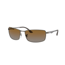 Ray-Ban RB3498 029/T5 N/A Gunmetal Brown Polarized napszemüveg napszemüveg