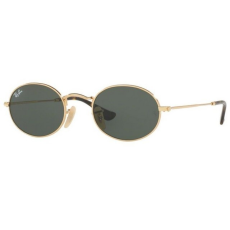 Ray-Ban RB3547N 001 OVAL GOLD GREEN napszemüveg