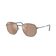 Ray-Ban RB3548N 002/93 HEXAGONAL Black Brown Mirror Bronze napszemüveg