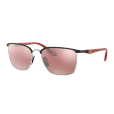 Ray-Ban RB3673M F060H2 BLACK ON SILVER PURPLE MIRROR SILVER POLAR napszemüveg