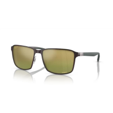 Ray-Ban RB3721CH 188/6O BROWN ON GUNMETAL POLARIZED GREEN/GOLD CHROMANCE napszemüveg napszemüveg