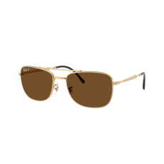Ray-Ban RB3755 001/57 Arista Gold Polar Brown napszemüveg