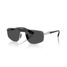Ray-Ban RB3776M F122K8 SILVER POLARIZED DARK GREY napszemüveg napszemüveg