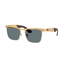Ray-Ban RB3875 92763R WAYFARER DELUXE Sandblasted Legend Gold Dark Blue Polar napszemüveg napszemüveg