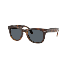 Ray-Ban RB4105 710/R5 FOLDING WAYFARER Havana Blue napszemüveg napszemüveg