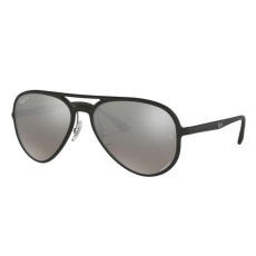 Ray-Ban RB4320CH 601S5J MATTE BLACK GREY MIRROR napszemüveg