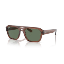 Ray-Ban RB4397 667882 CORRIGAN TRANSPARENT BROWN DARK GREEN napszemüveg napszemüveg