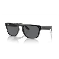 Ray-Ban RB4407 673381 BLACK & LIGHT GREY & TRANSPARENT GREY POLARIZED DARK GREY napszemüveg
