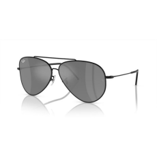 Ray-Ban RBR0101S 002/GS AVIATOR REVERSE BLACK SILVER/GREY MIRROR napszemüveg