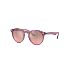 Ray-Ban RJ9064S 71867E Transparent Violet Pink Mirror Silver Gradient napszemüveg