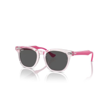 Ray-Ban RJ9098S 716487 TRANSPARENT PINK DARK GREY gyermek napszemüveg napszemüveg