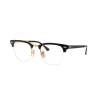 Ray-Ban RX3716VM 2890 CLUBMASTER METAL Black On Gold DEMO LENS szemüveg