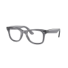 Ray-Ban RX4340V 8225 WAYFARER EASE Transparent Grey DEMO LENS szemüveg