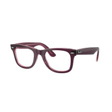 Ray-Ban RX4340V 8364 WAYFARER EASE Violet On Transparent Pink DEMO LENS szemüveg szemüvegkeret