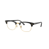 Ray-Ban RX5154 5784 CLUBMASTER Black & Gold DEMO LENS szemüveg