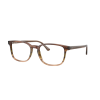 Ray-Ban RX5418 8255 Striped Brown & Green DEMO LENS szemüveg