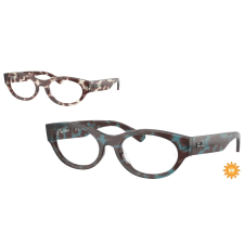 Ray-Ban RX5447 8458 Havana Blue DEMO LENS szemüveg szemüvegkeret