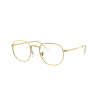 Ray-Ban RX6448 3086 HEXAGONAL Gold DEMO LENS szemüveg