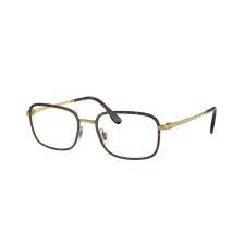 Ray-Ban RX6495 2945 Havana On Gold DEMO LENS szemüveg szemüvegkeret