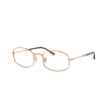 Ray-Ban RX6510 3094 Rose Gold Demo Lens szemüveg