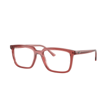 Ray-Ban RX7239 8510 ALAIN Transparent Red DEMO LENS szemüveg szemüvegkeret