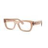 Ray-Ban RX7683V 8553 JOSEPH Transparent Light Brown Demo Lens szemüveg
