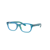 Ray-Ban RY1555 3996 Transparent Blue & Green DEMO LENS szemüveg