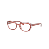 Ray-Ban RY1636 3988 Striped Pink On Transparent Pink DEMO LENS szemüveg