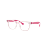 Ray-Ban RY9098V 3975 Transparent Pink DEMO LENS szemüveg