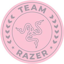 Razer "Team Razer" rózsaszín gamer szőnyeg (RC81-03920300-R3M1) lakástextília