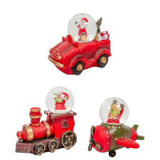  Rázógömb járművek poly M10cm dekorációs kellék