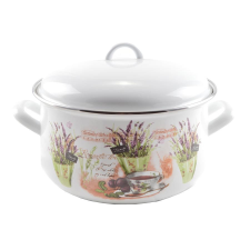  RCK Levendula Zománcozott lábas 24 cm+fedő 13470 edény