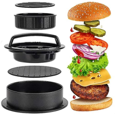  RCK Műanyag Hamburger/húspogácsa készítő/ Burgonyaprés ~12,5 cm 10473 konyhai eszköz